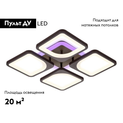 Потолочная светодиодная люстра Ambrella Light Acrylica Original FA442