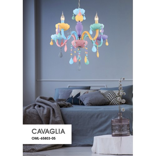 Детская люстра Omnilux OML-65803-05