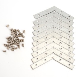 Соединитель угловой 120° для профилей CAB Feron LD151 48111