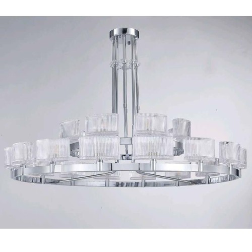 Подвесная люстра Newport 4338+16/C gold М0062174