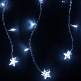 Гирлянда бахрома Eurosvet 100-002 белый 1,8*0,5м IP20