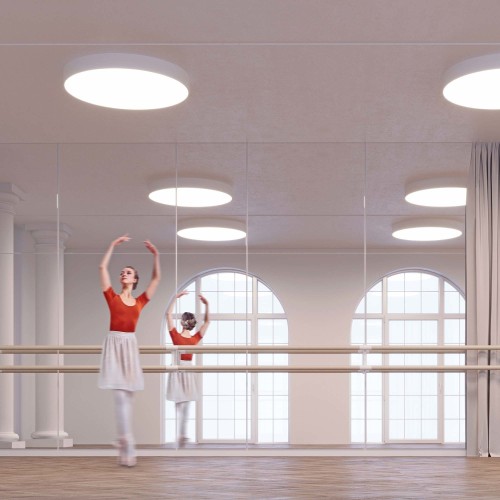 Потолочный светильник Arlight SP-PLATO-R1200-145W Warm3000 (WH, 120 deg, 230V) 038931