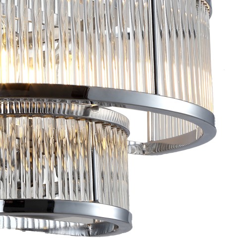 Настенный светильник Delight Collection Crystal bar KM0926W-2 chrome