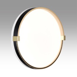 Настенно-потолочный светильник Sonex Olidi black 7647/CL