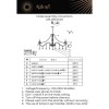 Подвесная люстра Aployt Anula APL.810.03.20