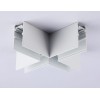 Коннектор X-образный для шинопровода Ambrella Light Magnetic Track System GL3375