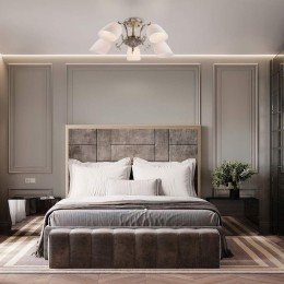 Потолочная люстра Eurosvet 22010/5 античная бронза