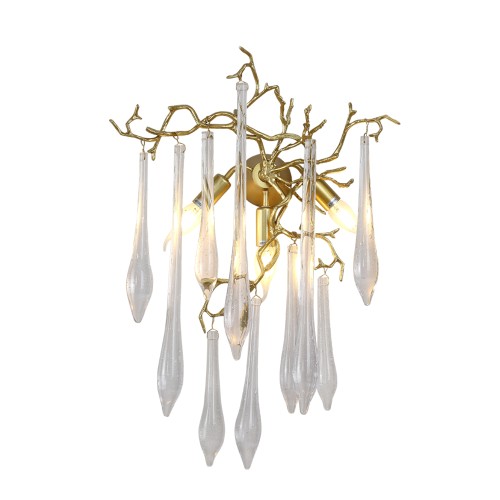 Бра Crystal Lux Reina REINA AP3 GOLD PEARL