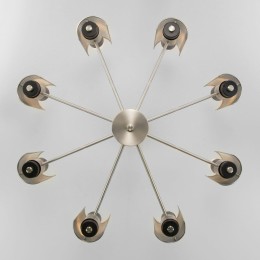 Люстра на штанге Eurosvet Grino 70139/8 никель