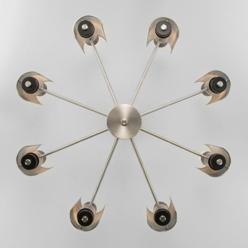 Люстра на штанге Eurosvet Grino 70139/8 никель