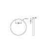 Бра Maytoni Rim MOD058WL-L25BS3K