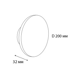 Настенный светильник Italline IT02-017 black