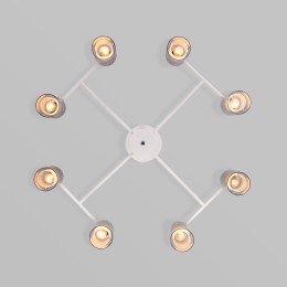 Люстра на штанге Eurosvet Amado 70115/8 белый a061529