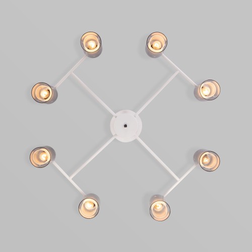 Люстра на штанге Eurosvet Amado 70115/8 белый a061529