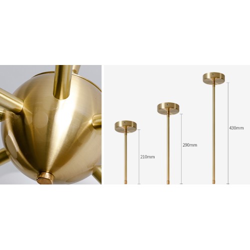 Люстра на штанге ImperiumLoft Cherry Bomb 148018-22