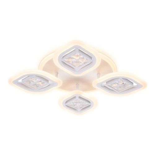 Потолочная светодиодная люстра Ambrella Light Acrylica Ice FA280