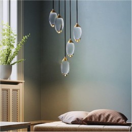 Каскадная люстра DeLight Collection Celestial MT8848-5H brass