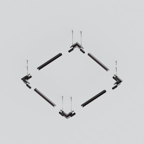 Шинопровод магнитный Maytoni Exility TRXM034-R-412B