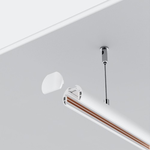 Шинопровод магнитный Maytoni Exility TRXM034-R-412W