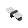 Коннектор прямой Denkirs DK Track Black TR1101-BK