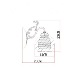 Бра Arte Lamp A7062AP-1AB