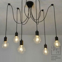 Люстра-паук LOFT IT Spider Loft1162/6