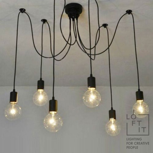 Люстра-паук LOFT IT Spider Loft1162/6