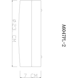 Потолочный светильник Arte Lamp Aqua-Tablet A6047PL-2AB