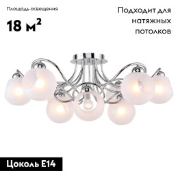 Потолочная люстра Lussole Lgo LSP-8140