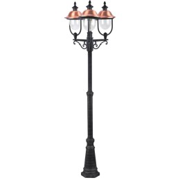 Садово-парковый светильник Arte Lamp Barcelona A1486PA-3BK