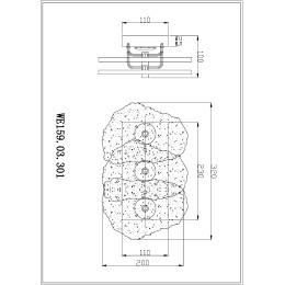 Бра Wertmark Nicola WE159.03.301