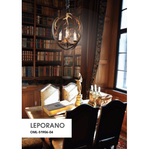 Подвесная люстра Omnilux OML-51906-04