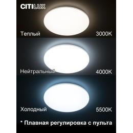 Потолочная люстра Citilux Симпла CL714680G