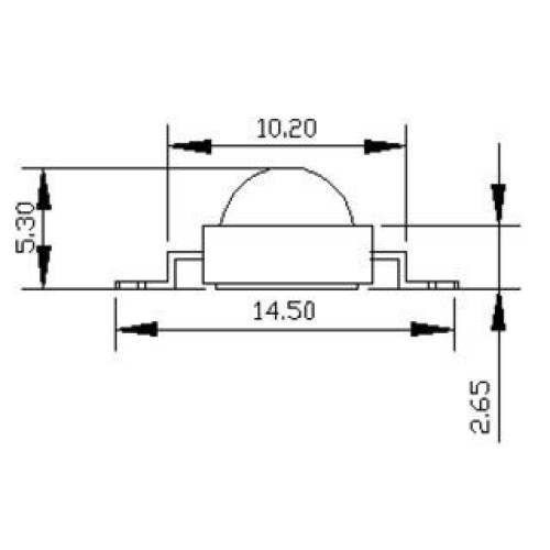 Мощный светодиод Arlight ARPL-3W-BCX45 Day White 020818