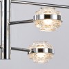 Люстра на штанге Delight Collection MD22030002 MX22030002-6A chrome/clear