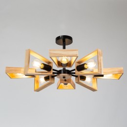 Люстра на штанге Arte Lamp Brussels A8030PL-8BK