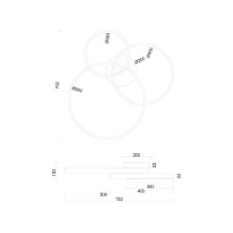 Потолочная люстра Arte Lamp Sierra A2426PL-3BK
