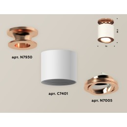 Накладной поворотный светильник Ambrella Light Techno XS7401140 (N7930, C7401, N7005)