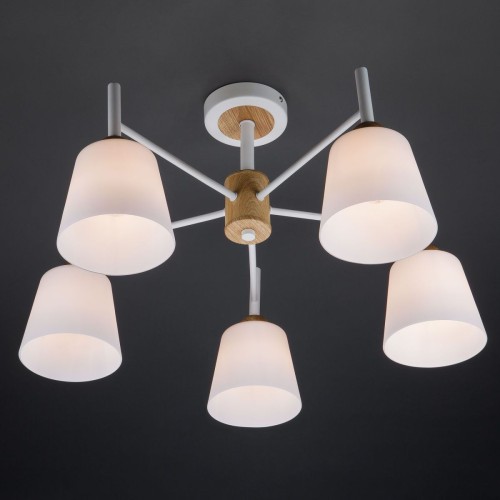 Потолочная люстра Eurosvet Fresco 70085/5 белый