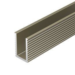 Алюминиевый профиль Arlight SL-MINI-6-H9-2000 ANOD OLIVE GREY 038203