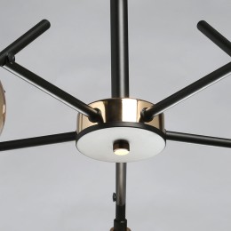 Люстра на штанге De Markt City Альфа 324017005