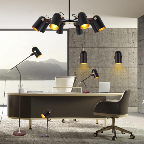 Люстра на штанге ImperiumLoft Bullet 192854-26