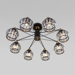 Потолочная люстра Eurosvet Lord 70075/8 черный