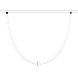 Трековый магнитный светильник Arlight MAG-ORIENT-TUBE-ELASTIC-2620-R30-L5000-70W Day4000 (BK, 360 deg, 48V) 041651