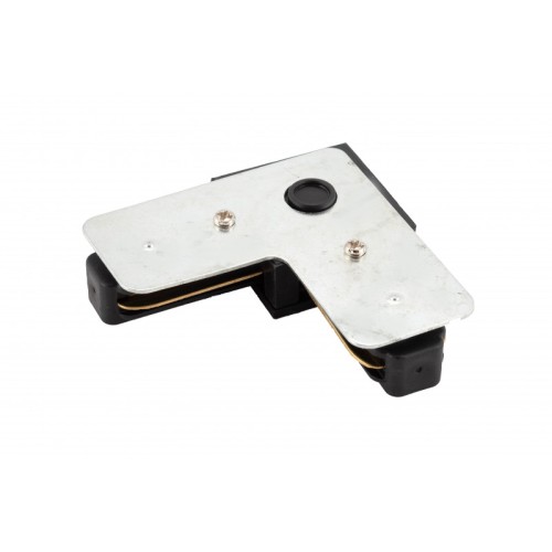 Коннектор L-образный Denkirs DK Track Black TR1102-BK
