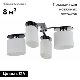 Потолочная люстра Freya Bice FR5101-CL-04-CN