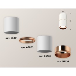 Накладной светильник Ambrella Light Techno XS6301083 (C6301, A2063, N6114)