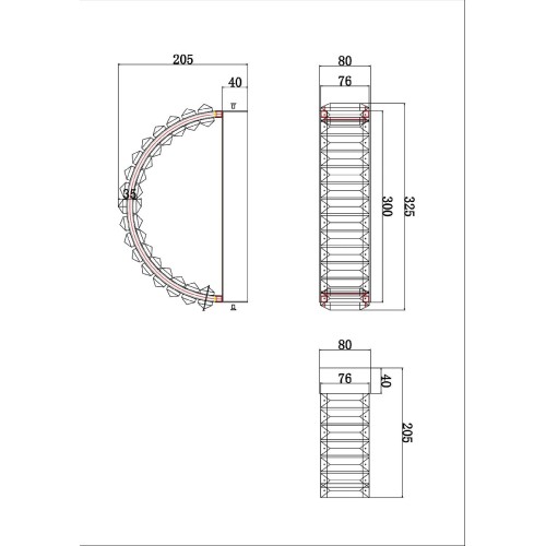 Настенный светильник Divinare Renata 1135/17 AP-10