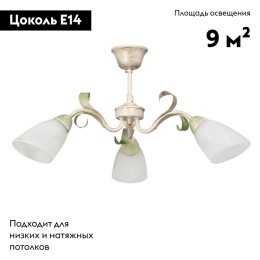 Потолочная люстра Vitaluce V1535/3PL