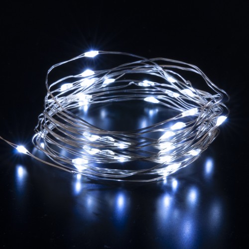 Гирлянда нить Eurosvet 400-007 белый 5м IP20